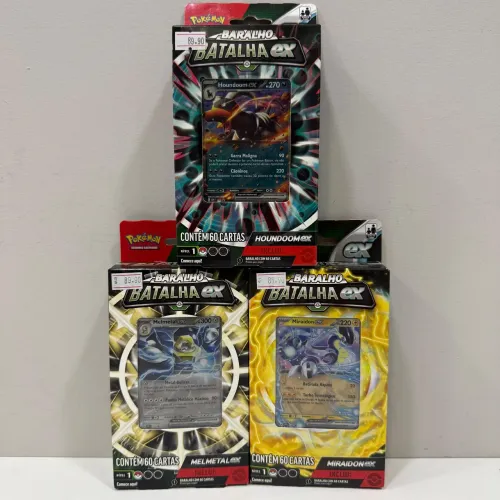 Baralho de Batalha Pokémon TCG - FFSTOREGAMES