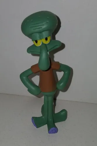 BONECO MINIATURA BOB ESPONJA LULA MOLUSCO