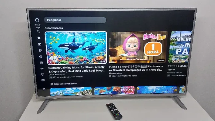Leia a Descrição - TV Led LG 42 polegadas - Smart antigo - Full HD, 3 Hdmi, 3 Usb - Wifi