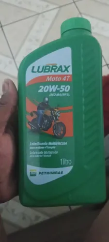 Óleo 20w50 moto