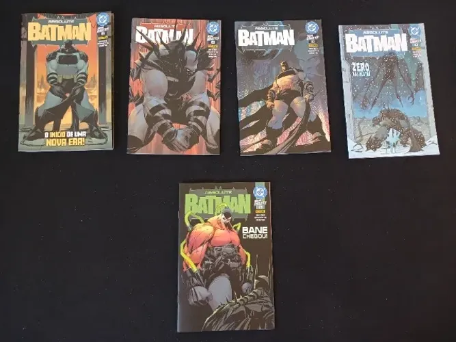 5 edições Absolute Batman