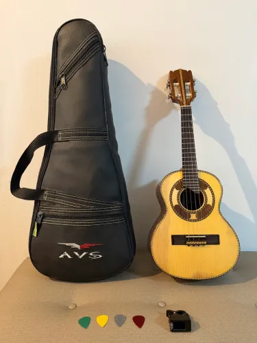 Cavaquinho Carlinhos Luthier N3 + Kit Completo