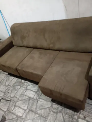 Sofá retrátil 3 lugares 