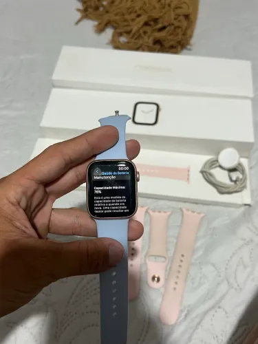 Apple Watch série 4 44mm , bem conservado , bateria 76% , completo sem detalhes .