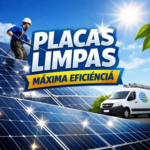 Limpeza de Placas Solares Profissional - Aumente sua Economia
