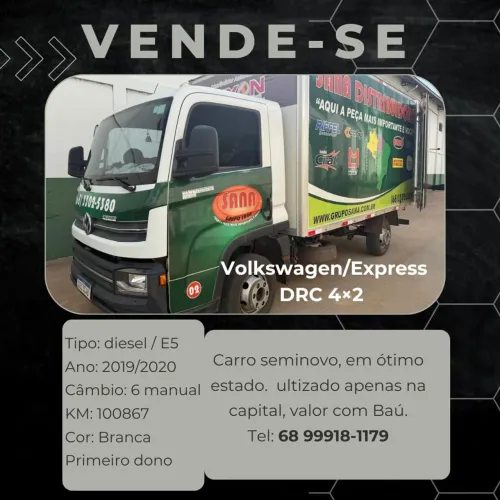Caminhão Volkswagen express delivery 