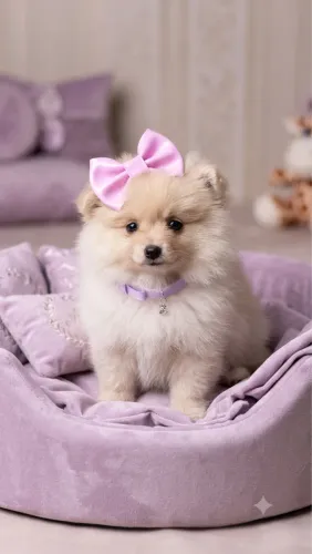 Spitz Anao baby face