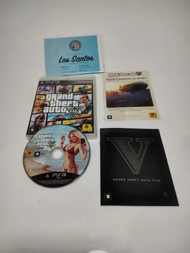 Gta 5 Mídia Física Ps3 Usado