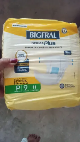 Fralda big fral tamanho P