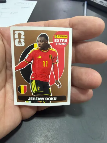 Figurinha de JEREMY DOKU( bronze