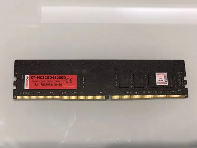 Memória Ram 1x32gb DDR4 3200MHZ