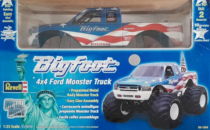 Monster Truck "Bigfoot" 1/25 Revell "Metal Body"