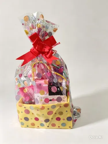Kit de maquiagem e creme 