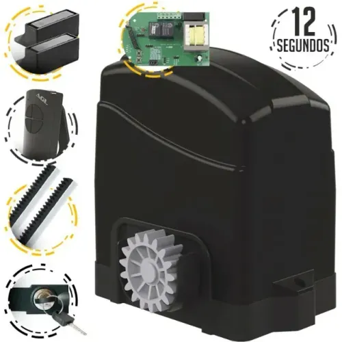 Kit motor de portão deslizante + instalação R$ 599,00
