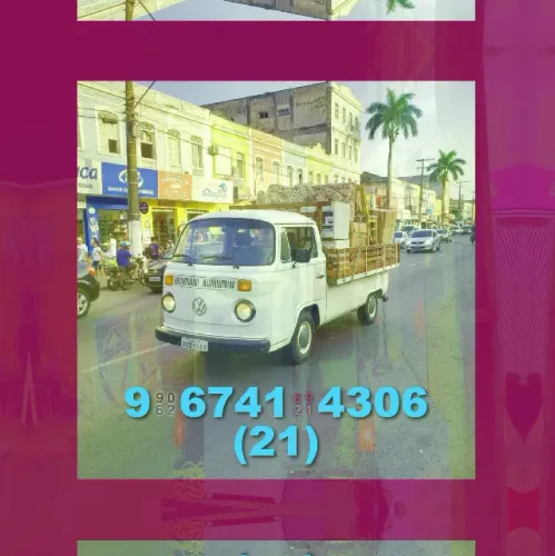 Frete para Madureira, Campo Grande e Santa Cruz! Rápido e eficiente!
