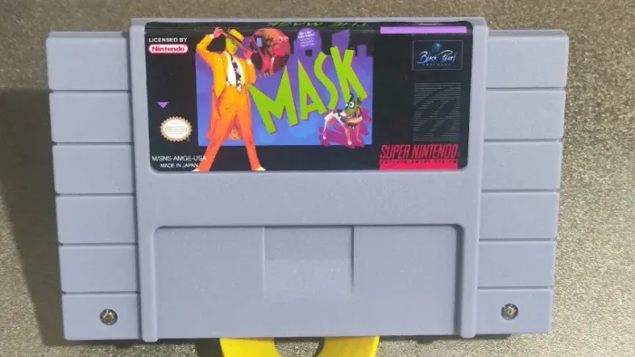 Cartucho Novo De Super Nintendo - Snes - O máscara - The Mask