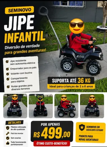 Jipe infantil!