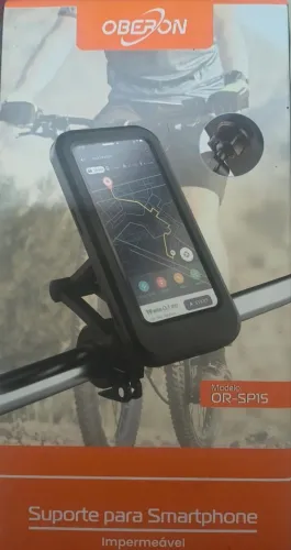 Suporte para celular a prova d'água para Bike e Moto