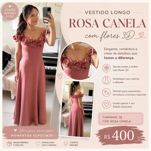 Vestido Festa, Casamento, Madrinha