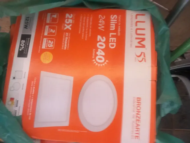 8 Palfon Led slin cor branco
