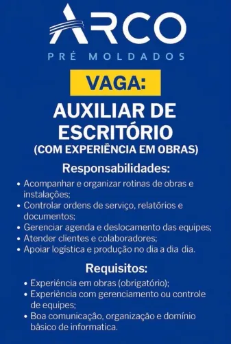 Auxiliar de escritório