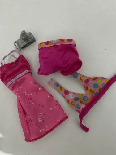 Pack Barbie Girl pink ( CÂMERA ILUSTRATIVA)