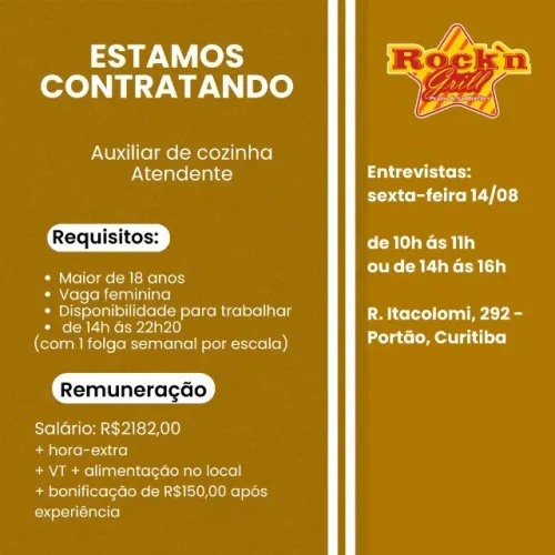 Vagas Shopping Ventura