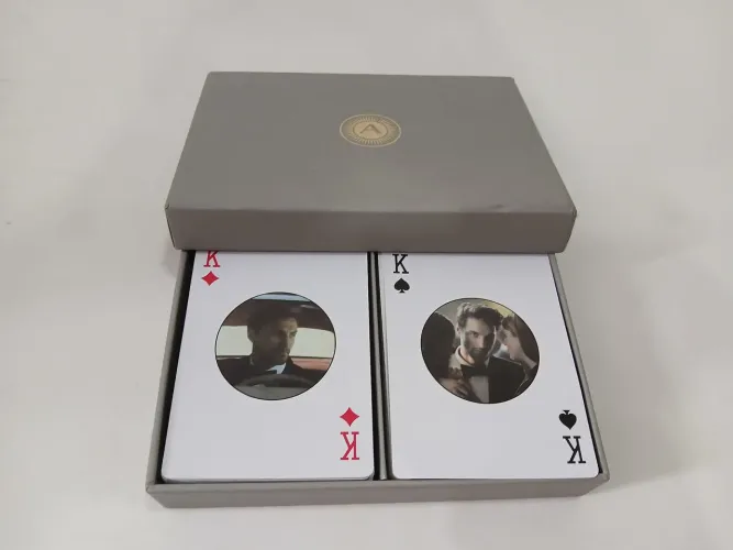 Raro jogo de cartas Baralho AZZARO na caixa original