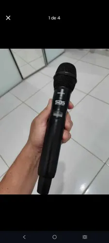 Microfone SANTO ANGELO. (ZERADO)