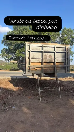 Carroceria de Madeira para Caminhão 7m x 2,50m