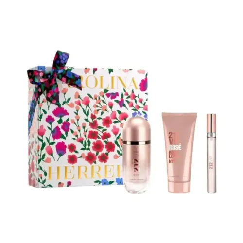 Kit 212 VIP Rose 80ml + 100ml Hidratante + 10ml