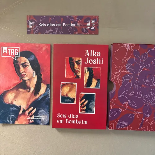 Livro Seis Dias em Bombaim - Alka Joshi (TAG Inéditos)