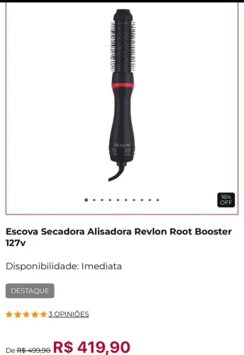 Escova Revelon Booster