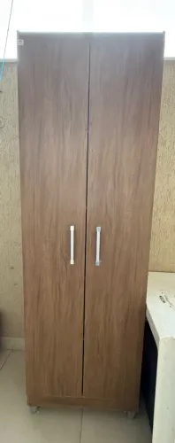 Armário Multiuso 2 Portas - Marrom/Cinamomo