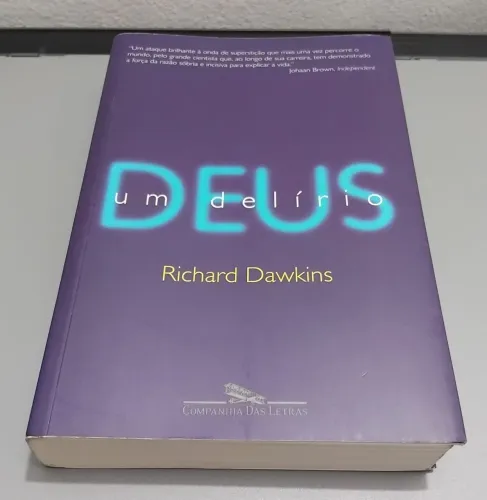 Livro Deus, um Delírio Richard Dawkins Companhia das Letras Religião Ateísmo