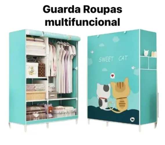Guarda-Roupa Multifuncional Organizador de Roupas