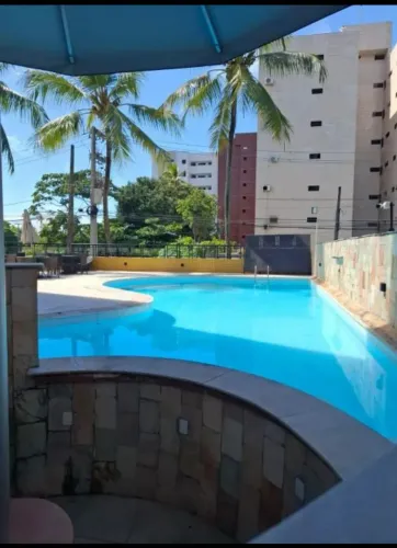 INTERMARES I FLAT MOBILIADO  27m² 1° ANDAR NORTE 1 VAGA PISCINA SAUNA PORTARIA 24h LIMPEZA