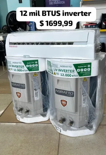 Central de Ar 12.000 btus inverter Agratto - super oferta!!