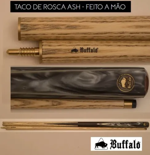 Tacos de Sinuca Importados (Fibra de Vidro, Carbono e Ash) - BrinqueLazer
