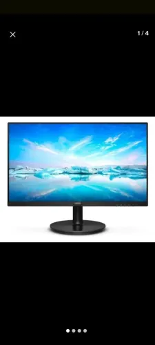 Monitor 21,5 Phillips Full HD Preto