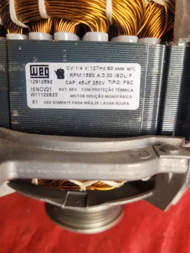 Motor maquina Brastemp 