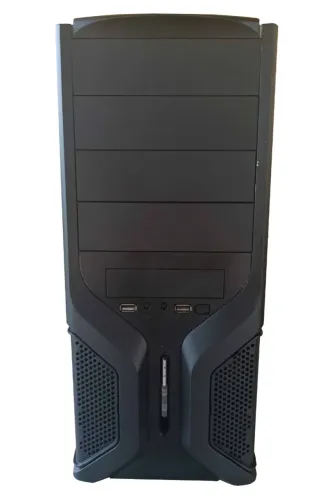 GABINETE PRETO SEM FONTE ATX EXCELENTE ESTADO K132, 4 BAIAS 51/4, 1 31/2