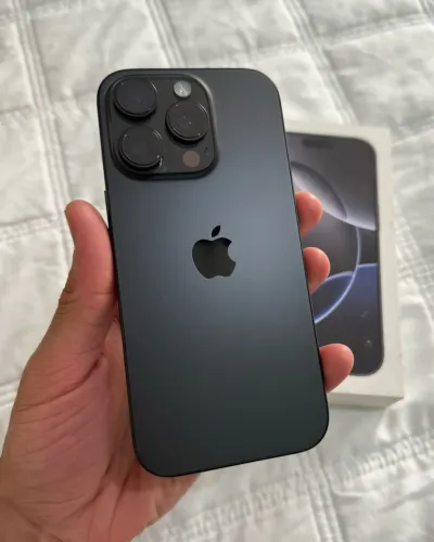 IPHONE 16 PRO 128GB TITÂNIO PRETO
