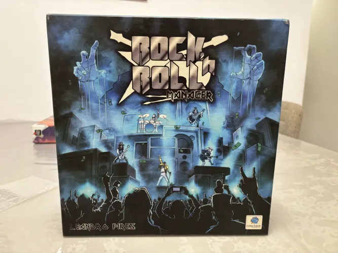 Rock n Roll Manager jogo de tabuleiro moderno  Conclave versão brasileira