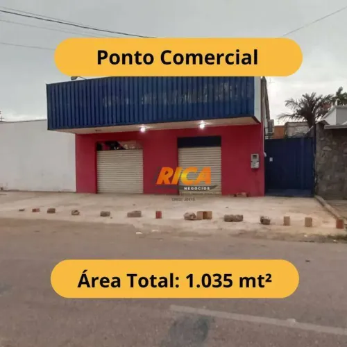 PONTO COMERCIAL À VENDA OU LOCAÇÃO AV. NAÇÕES UNIDAS PORTO VELHO/RO