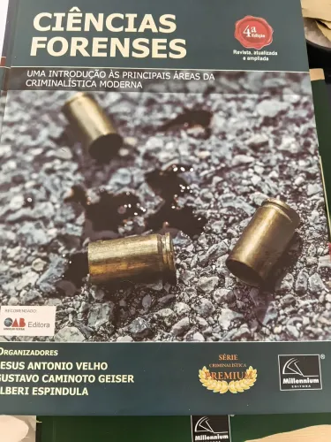 Livros Técnicos da Área PERICIAL E CRIMINALÍSTICA