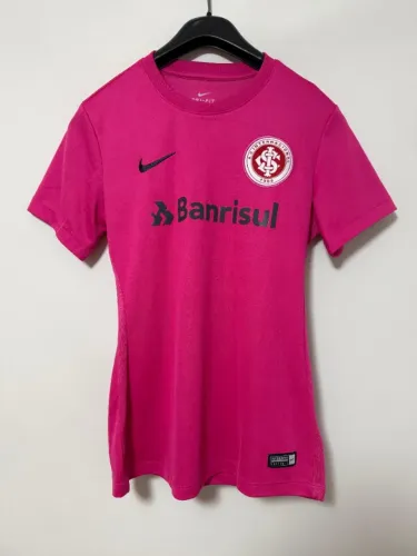 Camisa Internacional Feminina Outubro Rosa Nike 2017 P