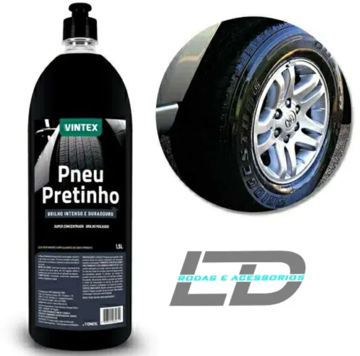 Pneu pretinho Vonixx vintex 1.5 litros