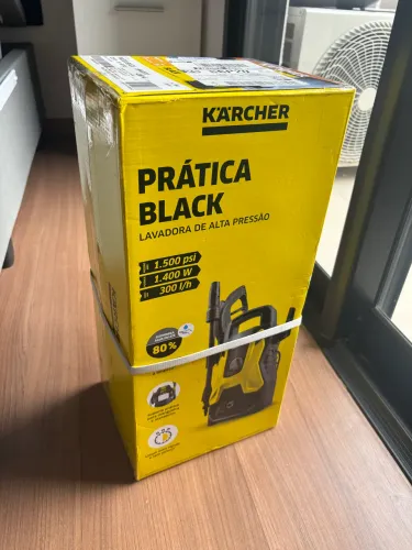 Lavadora De Alta Pressão Kärcher Prática Black