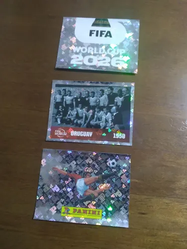 Vendo 3 Figurinhas raras copa 2026